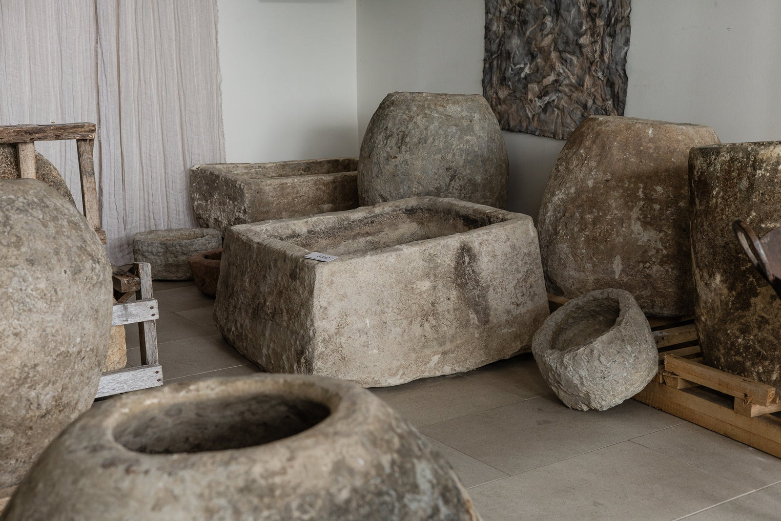 bringing the outside in: the story behind our limestone planters
