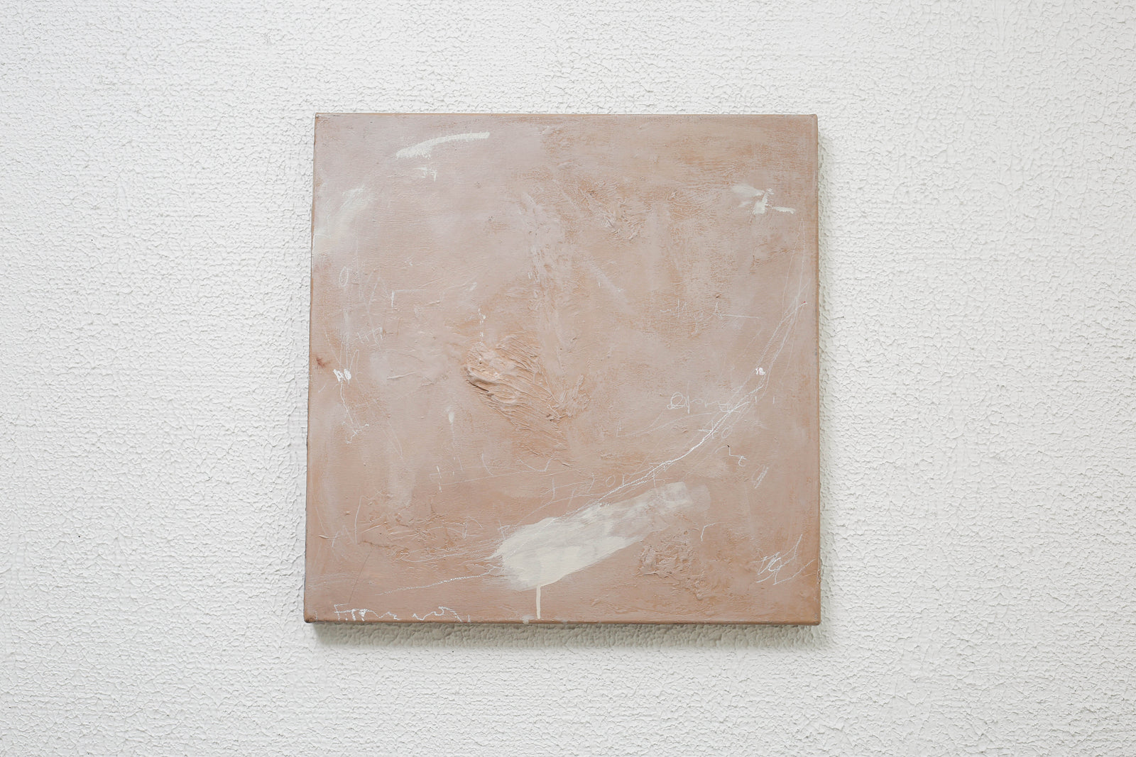 Sarah York-Felt It My Chest 20x20 in.
