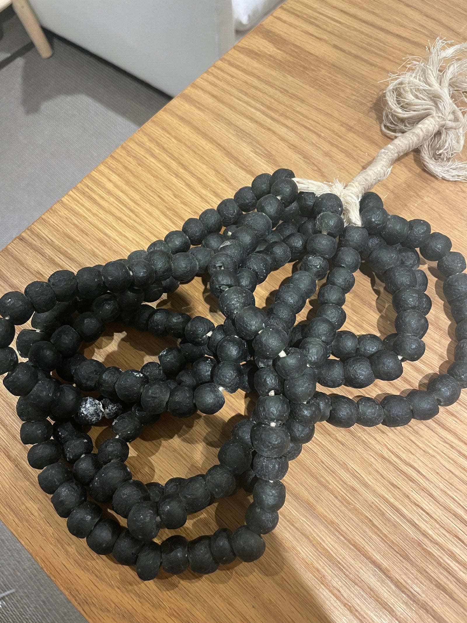 Multi Black Beads
