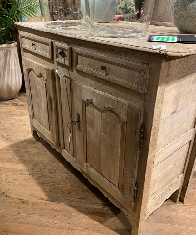 Vintage Bleached Oak Buffet