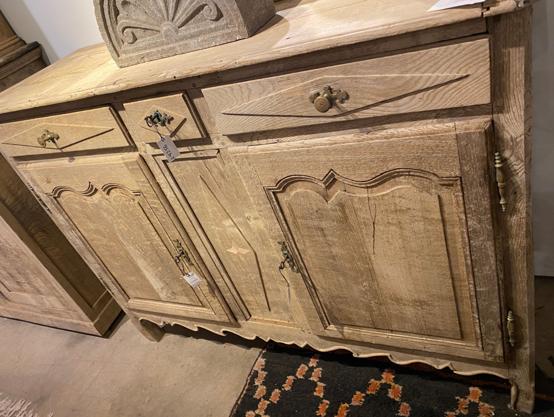 Vintage Bleached Oak Buffet