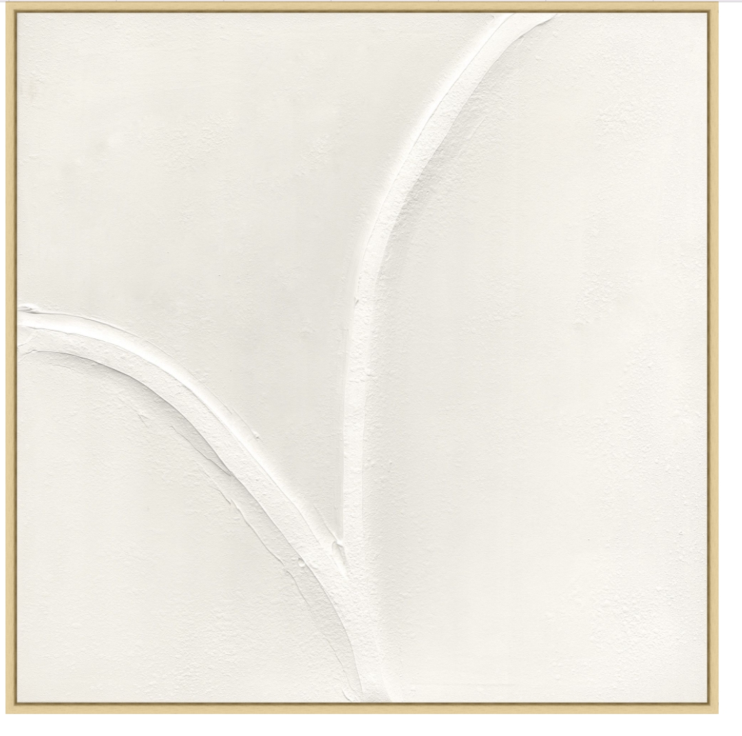 plaster carved art I  31"w x 31"h