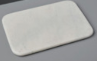 small white marble slab