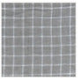 Linen Hand Towel - Natural with White Squares