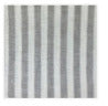 Linen Hand Towel - Stonewashed - Natural White Medium Stripes - Thin Linen