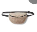 Saki Belt Bag | Lambs wool Beige