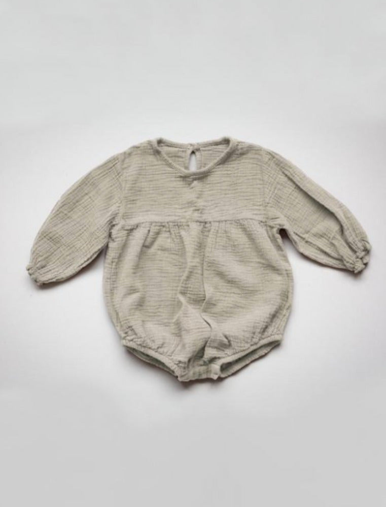 The Meadow Romper ECRU | 6-9M