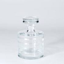 Ribbed Decanter - 8.75"H x 5.75"D