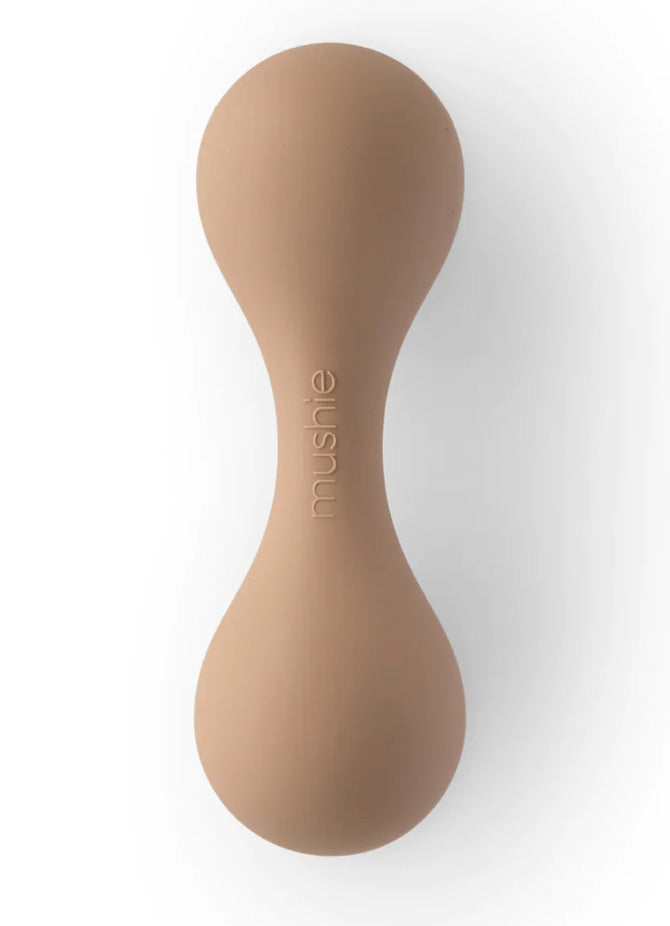 Silicone Baby Rattle Toy (Natural)