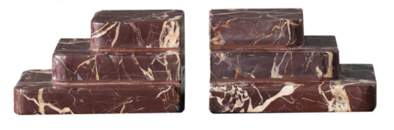 art deco bookends