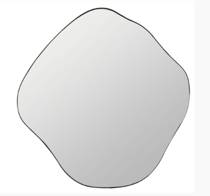 Curvy Mirror - Gold