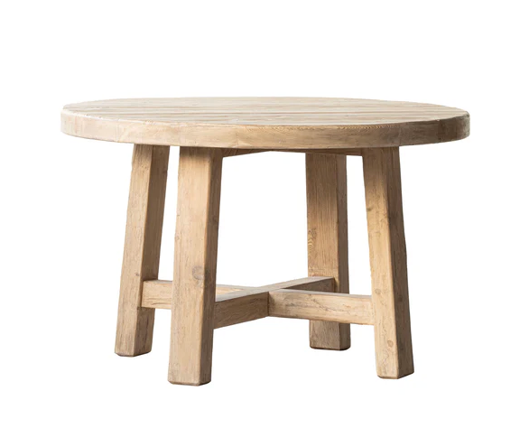 48" Round Wood Table