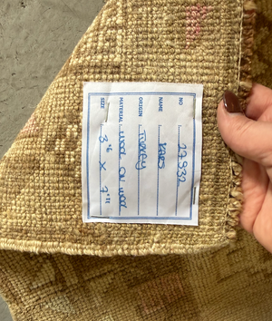 3'6" x 7'11" Vintage Rug
