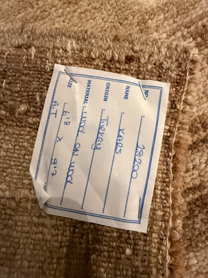 6'8" x 9'7" Vintage Rug