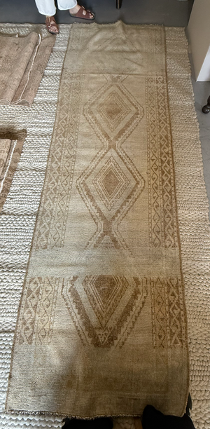 3'1" x 10'2" Vintage Rug