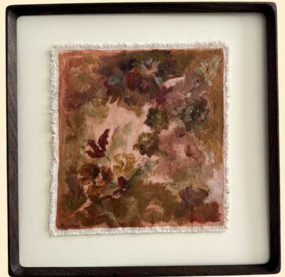 “Roseraie” by Terrah Ray 12x12 Framed