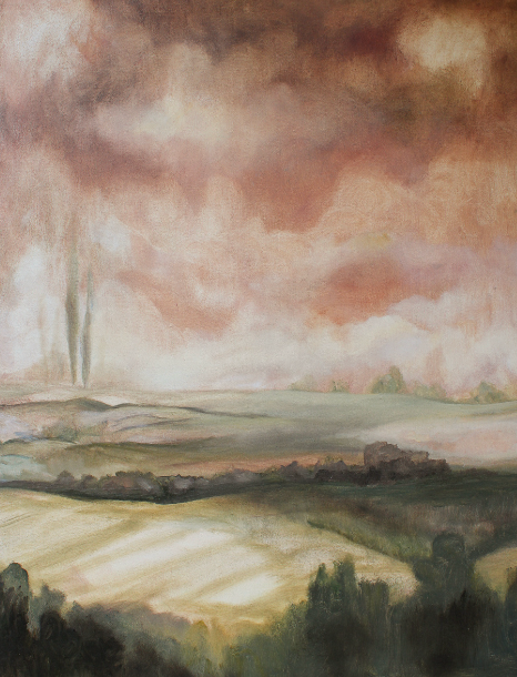 “Ember Sky” by Terrah Ray 30"x40"