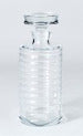 Ribbed Decanter Tall