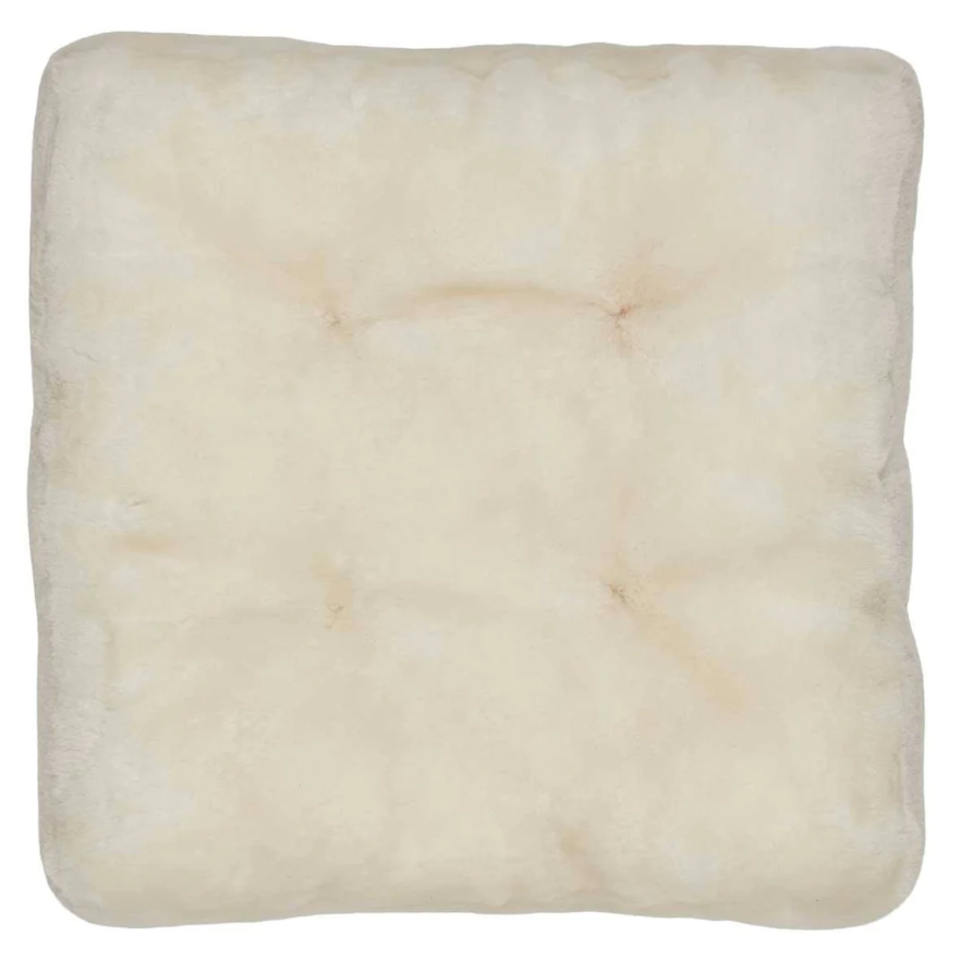 Seat Cover | Sheepskin, Moccasin | White