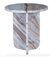 stone side table